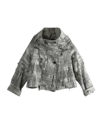Y'S U-CURVE WRAP JACKET