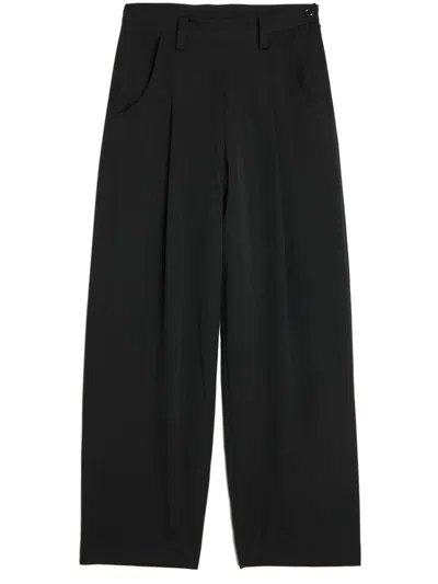 Y's U-side Trousers In Black