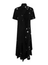 Y's U-left Cloth D Dress In Negro