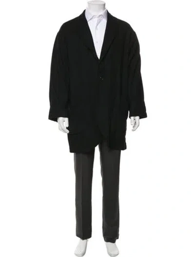 Pre-owned Y's Vintage 1980's Jacket In Black