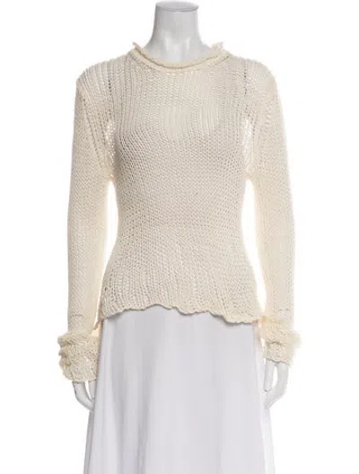 Pre-owned Y's Vintage 1990 Sweater In Neutrals