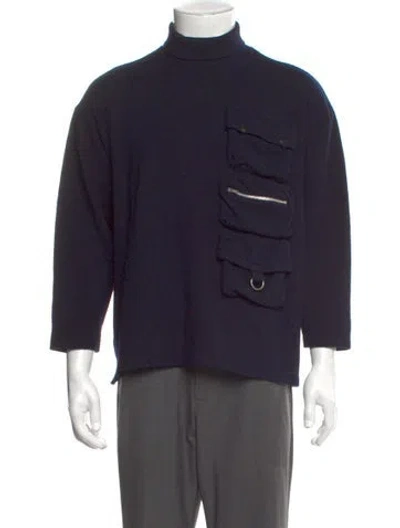 Pre-owned Y's Vintage 1992 Pullover In Blue