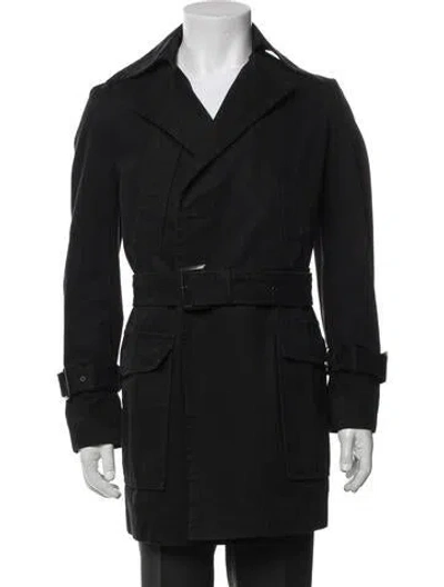 Pre-owned Y's Vintage 1995 Coat In Black