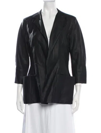 Pre-owned Y's Vintage 2000 Blazer In Black