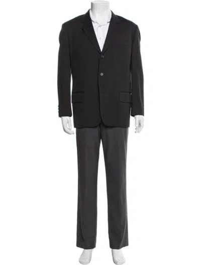 Pre-owned Y's Vintage 2002 Blazer In Gray