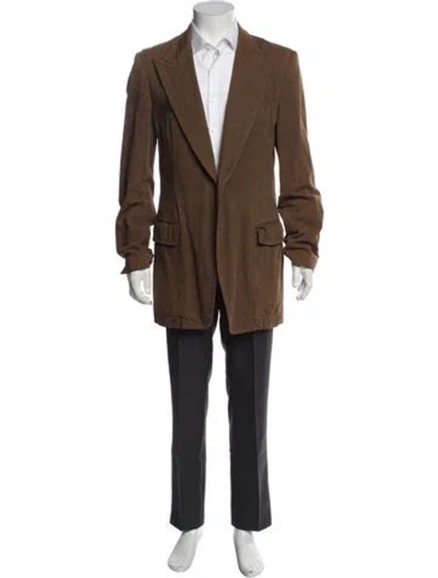 Pre-owned Y's Vintage 2003 Jacket In Brown