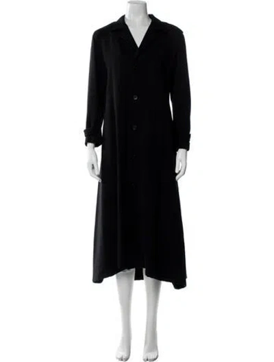 Pre-owned Y's Vintage 2005 Coat In Black