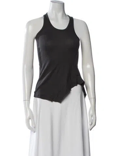Pre-owned Y's Vintage 2007 Top In Grey