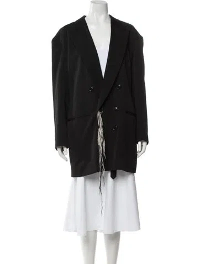 Pre-owned Y's Vintage 2009 Blazer In Black