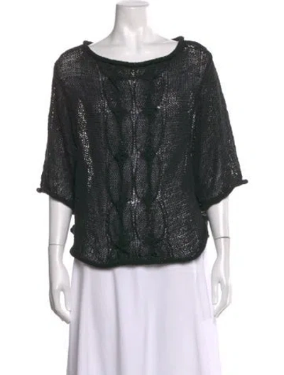 Pre-owned Y's Vintage 2010's Sweater In Black