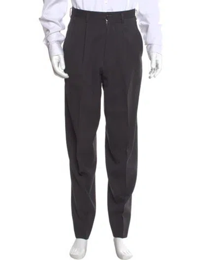 Pre-owned Y's Vintage Dress Pants In Gray