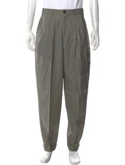 Pre-owned Y's Vintage Dress Pants In Gray