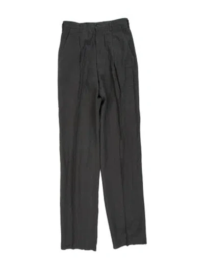 Pre-owned Y's Vintage Dress Pants In Grey