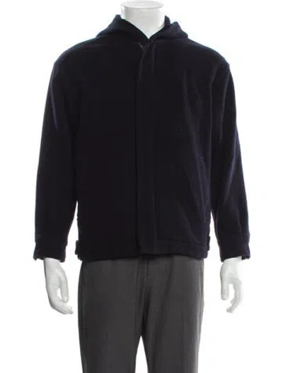 Pre-owned Y's Vintage Late 1970's - Early 1980's Windbreaker In Blue