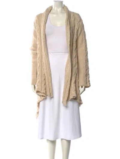 Pre-owned Y's Vintage Late 1990's - Early 2000's Sweater In Neutral