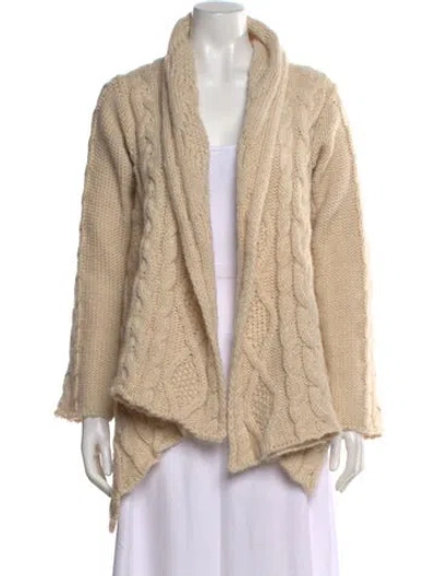 Pre-owned Y's Vintage Late 1990's - Early 2000's Sweater In Neutral
