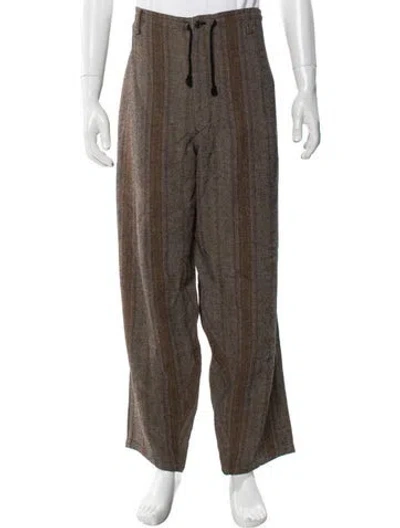 Pre-owned Y's Vintage Pants In Brown