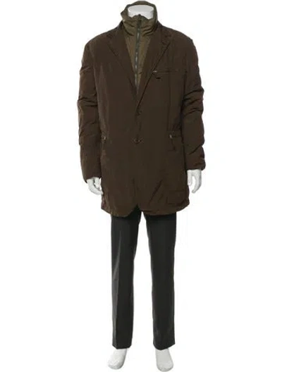 Pre-owned Y's Vintage X Aspesi 2 In 1 Parka In Green
