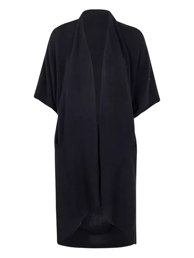 Y'S "WAY" VEST SWEATER,YL.K11.184 2 BLACK