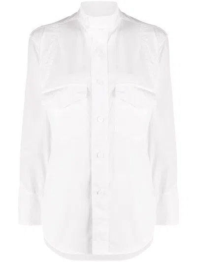 Y's White Plain Shirt
