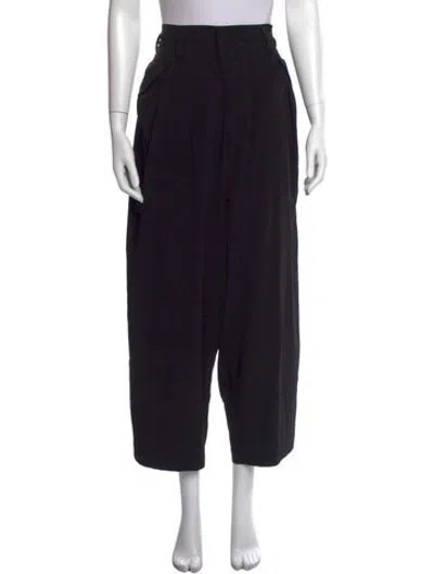Pre-owned Y's Wide Leg Pants In Black