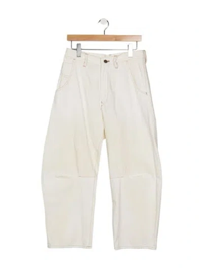 Pre-owned Y's Wide Leg Pants In Neutrals