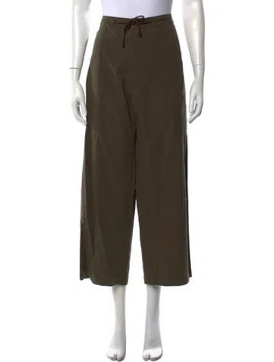 Pre-owned Y's Wide Leg Pants W/ Tags In Green