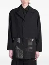 Y's Wool Blazer In Black
