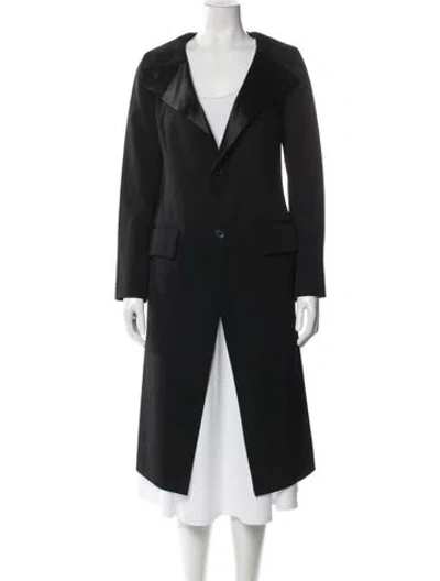 Pre-owned Y's Wool Blazer In Black