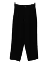 Y's Wool Pants In Black