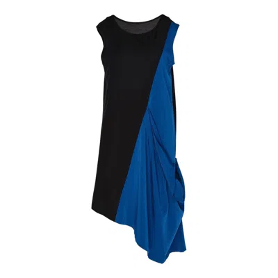 Y's Woven Dress In Black