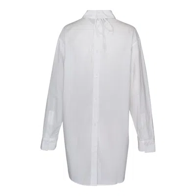 Y's Woven Top In White