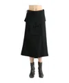 Y's Y-big Flap S Skirt In Black