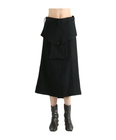 Y's Y-big Flap S Skirt In Black