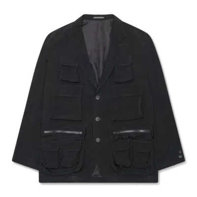 Y's By Yohji Yamamoto Multi-pocket Jacket Black 1