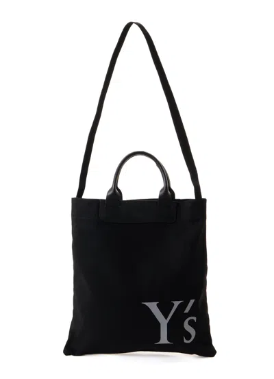 Y's Embroidery Bag In Black