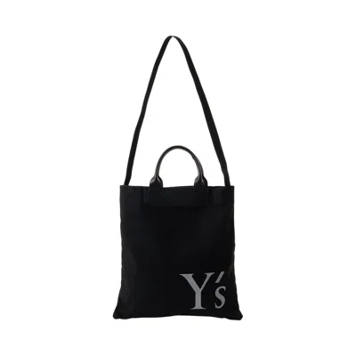 Pre-owned Y's Embroidery Bag 'black' | Women's Size Onesize