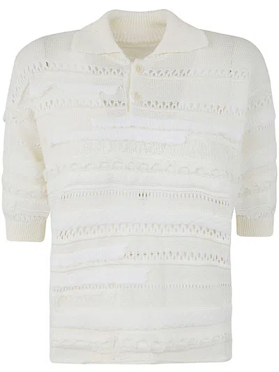 Y's Half Sleeve Pull Over With Collar In Animal Print