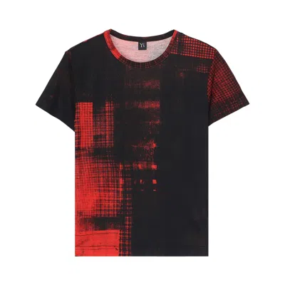 Pre-owned Y's Half-sleeve T-shirt 'red' | Women's Size 2