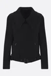 Y's Brushed-finish Jacket In Black