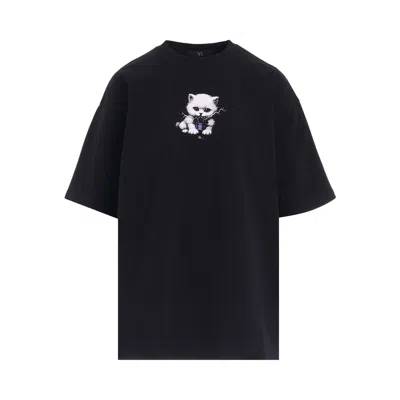 Pre-owned Y's K-cat Tee 'black' | Women's Size 3