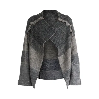 Pre-owned Y's M-fringe Pin 'grey' | Women's Size 2