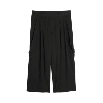 Pre-owned Y's O-front Big Pocket Pant 'black' | Women's Size 1