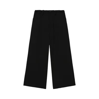 Pre-owned Y's O-long Straight Pants 'black' | Women's Size 2