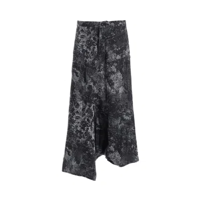 Pre-owned Y's O-asymmetry With Gusset Pants 'green' | Women's Size 1