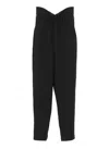 Y's Pants With Drawstrings In Black
