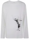 Y's Round Neck Long Sleeve T B