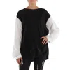 Y's Round-neck Lyocell-blend Sweatshirt In White
