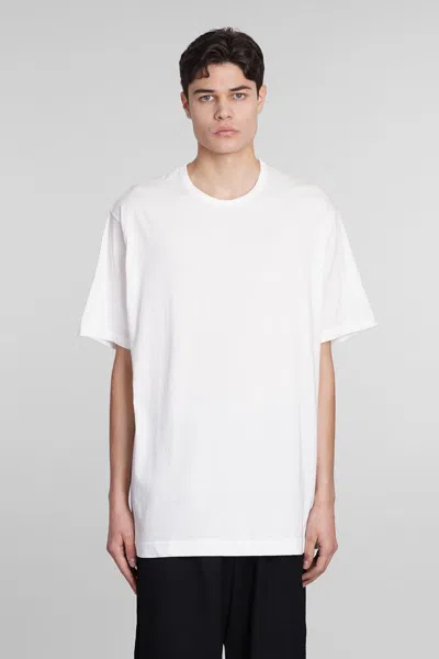 Y's Logo-print Cotton T-shirt In 01 White