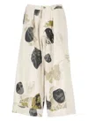 Y's Abstract-print Trousers